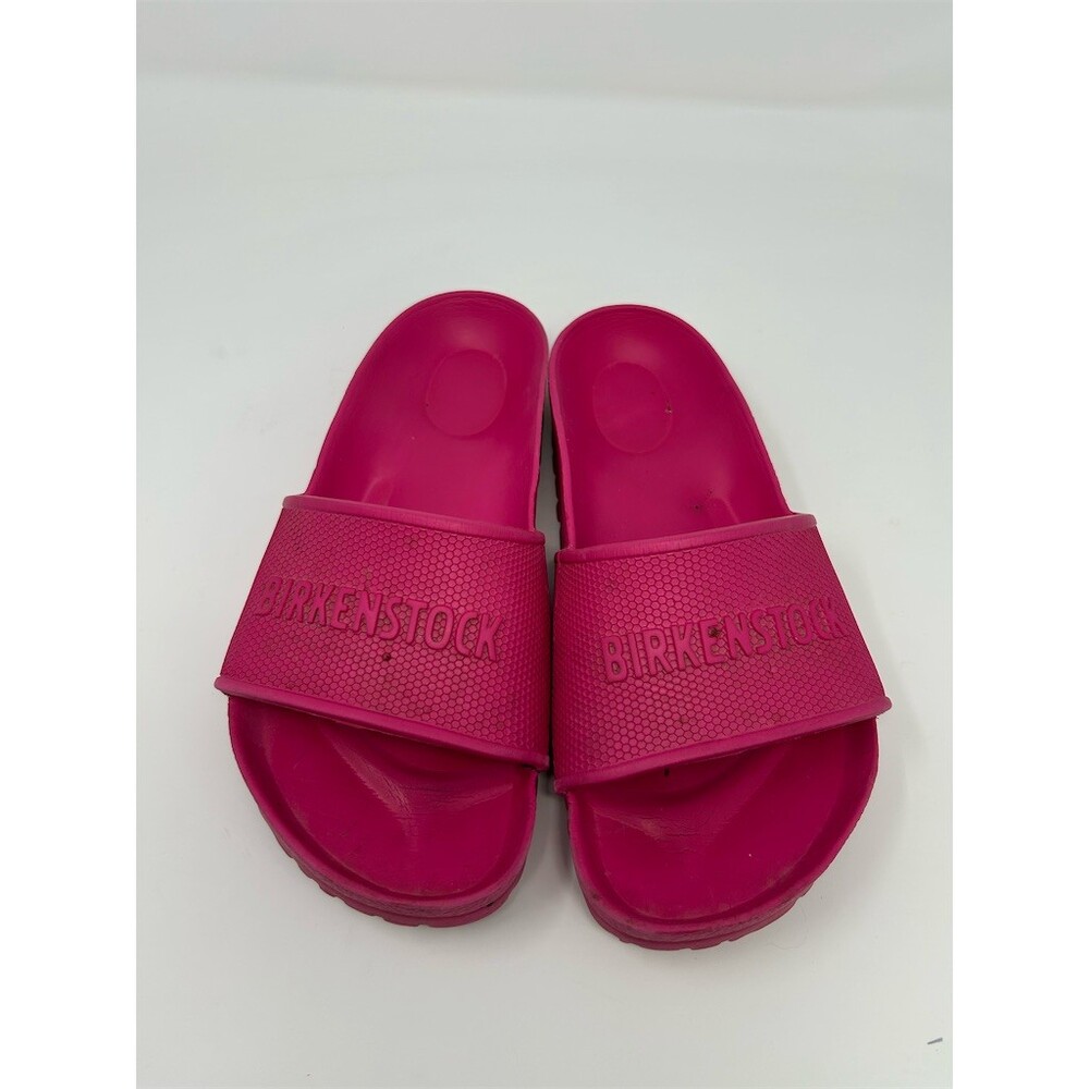 Birkenstock Barbados Slide Sandals Unisex Pink Pool Beach Summer Size 37 - Picture 4 of 11